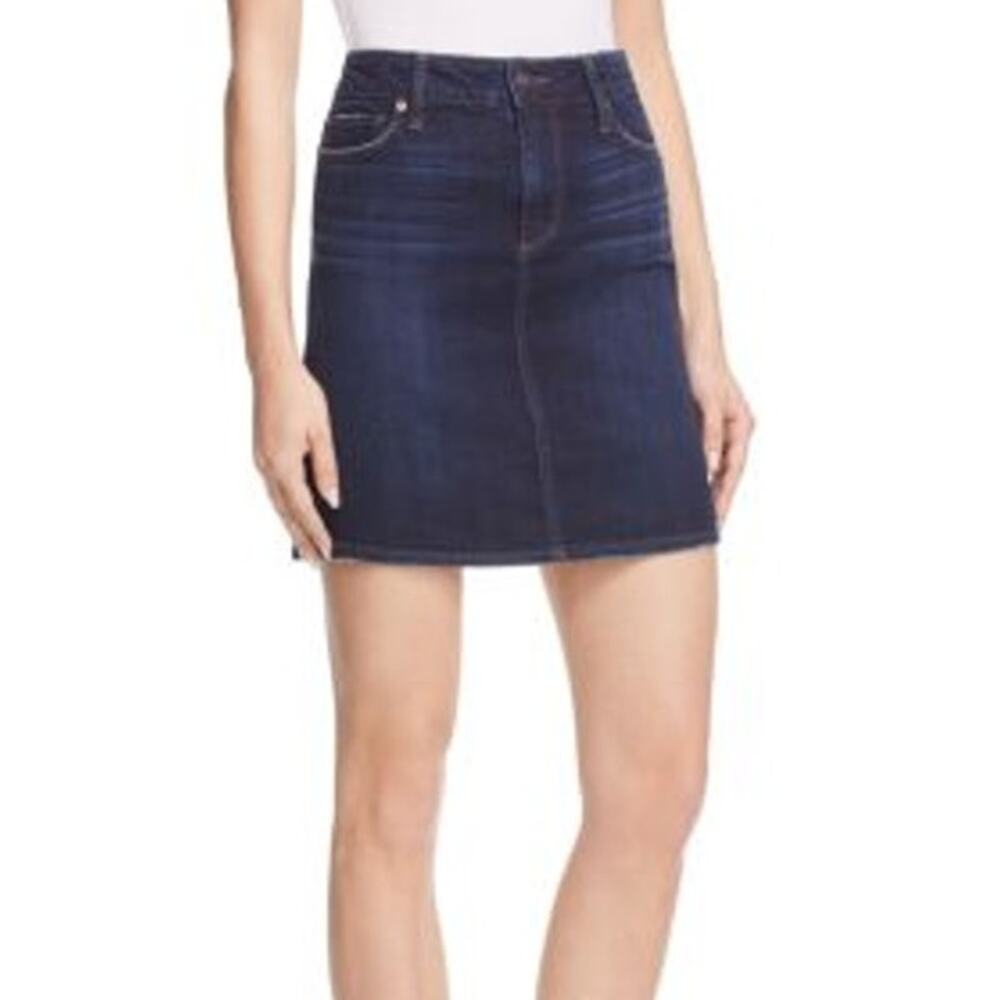 Paige Elaina Denim Skirt in Curtis